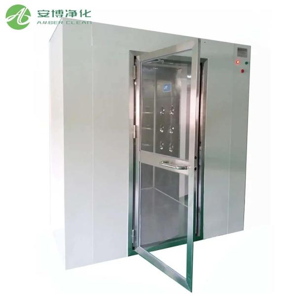AMBER ISO Standard Stainless Steel Person Air Shower Clean Room