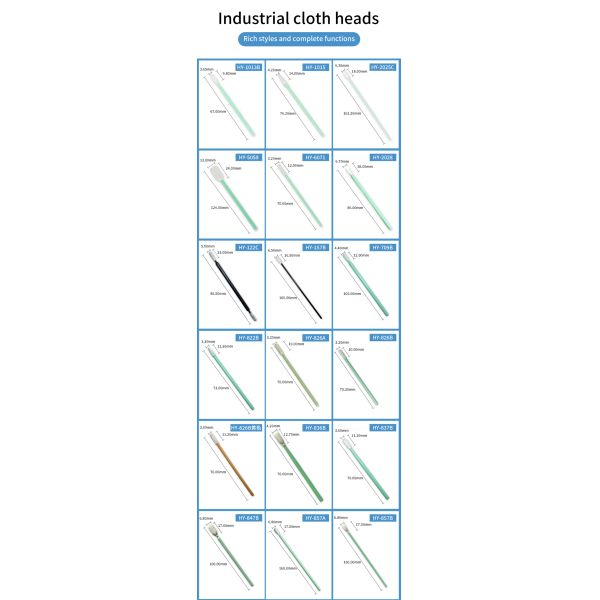 Absorbency Lint Free Rectangular Head Cleanroom Sponge Foam Swab For Printhead