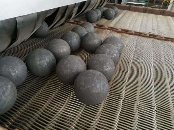 80 mm 100 mm 125 mm boules de meulage forgées pour broyeur à boules