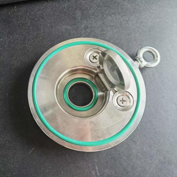 Corrosion Resistant Check Valve Stainless Steel Single Plate Disc EPDM Viton Seat