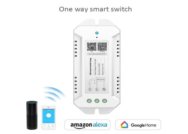 Automation Controlled Power Wall Wifi Smart Plug Remote Control Socket 1 Gang For Home
