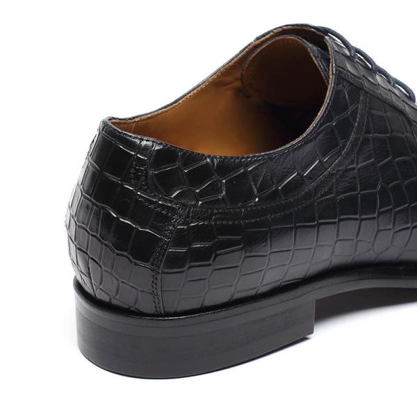 Cow Leather Anti Odor Breathable Mens Dress Shoes EU 46 Size