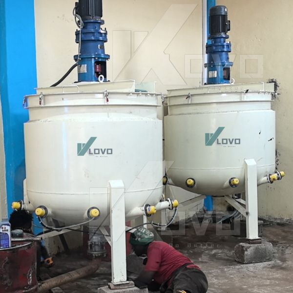 Saponification Soap Making Machine Toilet Soap Production Line For Palm Oil Caustic Soda