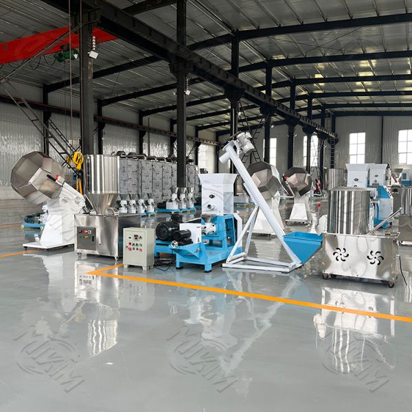 200-800 kg/h Small Floating Fish Feed Extruder Production Line | Fish Food Extruder Machine | Low Price Fish Feed Pellet Production Line