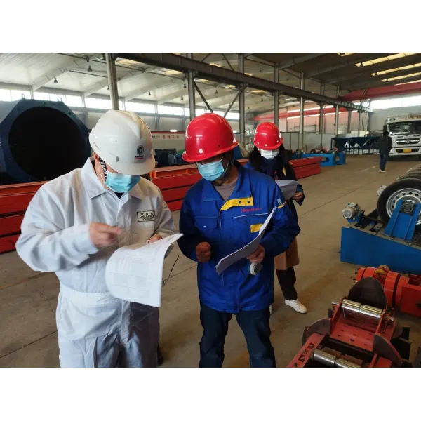 HDPE Polyurethane Foam Jacket Pipe Production Line with Vacuum Calibration Method and Siemens PLC Control for 48-2000mm Pre-insulated Steel Pipe Making