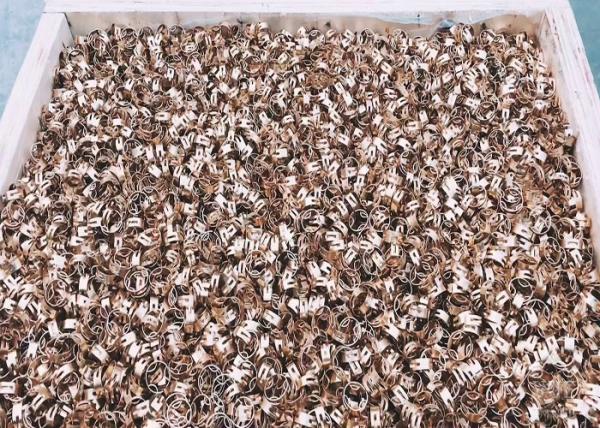 364-604kg/M3 Metal Random Packing With Excellent Mass Transfer Performance ,  Super Mini Rings