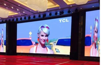 P3.91 Indoor Rental LED Display Aluminium Die Casting Constant Driving 1/16