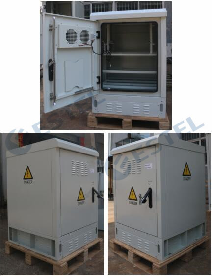 OEM 1000mm Height DC48V Fan Outdoor Electrical Cabinet