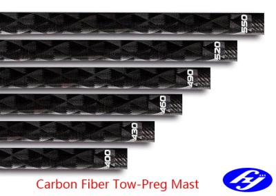 Anti mastro da fibra de Tow Preg Sailing Boat Carbon da corrosão
