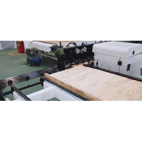 Машина визуального контроля материала древесных отходов для доски планки