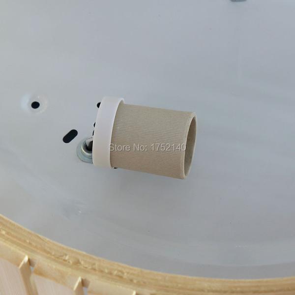 Handmade Bamboo Ceiling Lights. round D48cm Living room Bedroom Art Deco lighting(WH-WA-32)