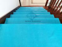 Esteira autoadesiva do deslizamento de Cover Fleece Anti do pintor de Grey Floor Protetor Sheet Roll da mistura