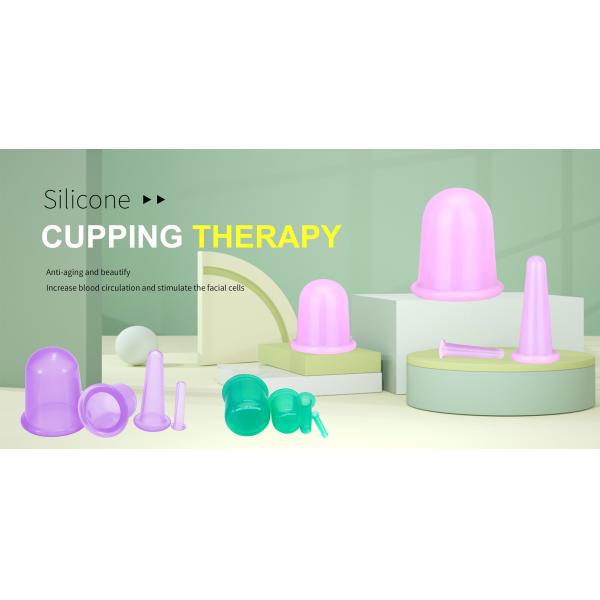 Anti Cellulite Vacuum Suction Silicone Cupping Therapy Set Factory Price