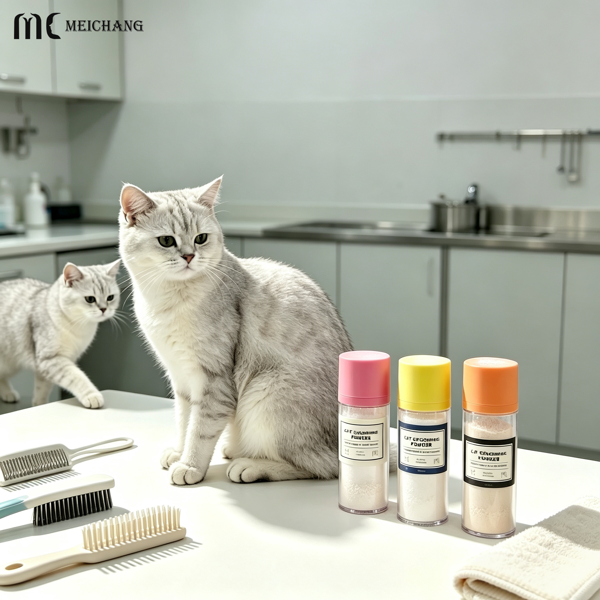 80ml 180ml Round Thick-Wall Powder Sifter Bottle (MC-1509)