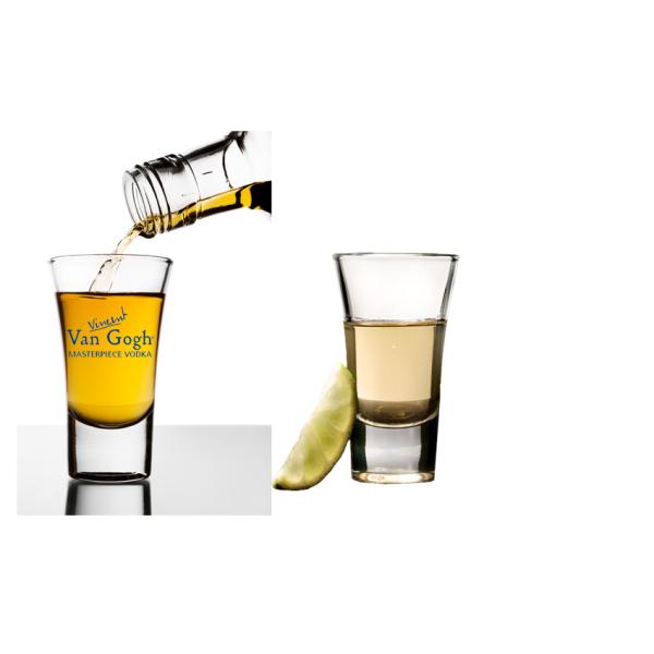 2oz 60ml Tall Whisky Shot Glasses For Mexico Tequila Shooter Glass Cup