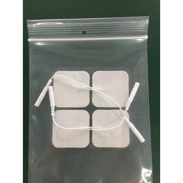 Электроды ISO13485 не сплетенной ткани 50mm устранимые ECG EKG