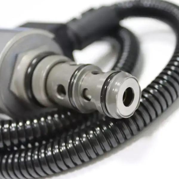 12V Engine Solenoid Valve Wheel Loaders VOE15066984 15066984 For L90E L110E L120E L220D L150E L220E L180E