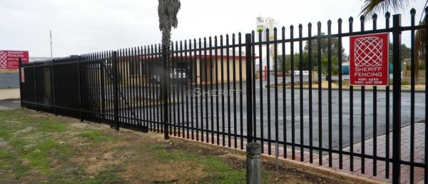 Decorative welded steel picket fence,beautiful-garden fence Steel Tubular Fence ,Garrison Fence for sale