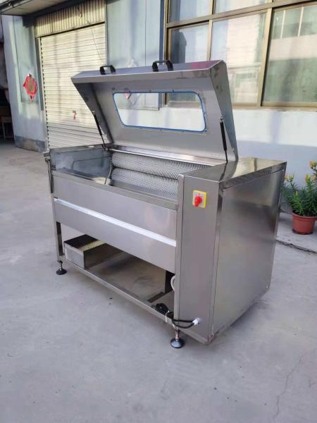 Efficacité multifonctionnelle Automatique industriel Tubercules de taro de pommes de terre carotte poisson gingembre pellicule à rouleaux de patates douces