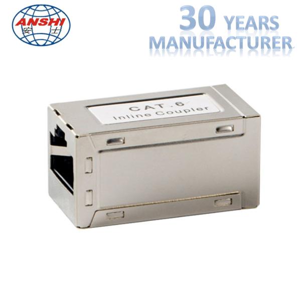 Ftp 8p8c Stp муфты Rj45 Cat5e Cat6a Cat6 встроенный