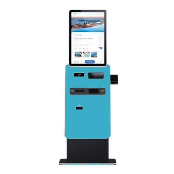 ATM de cambio de divisas multilingüe con soporte de tarjetas de crédito