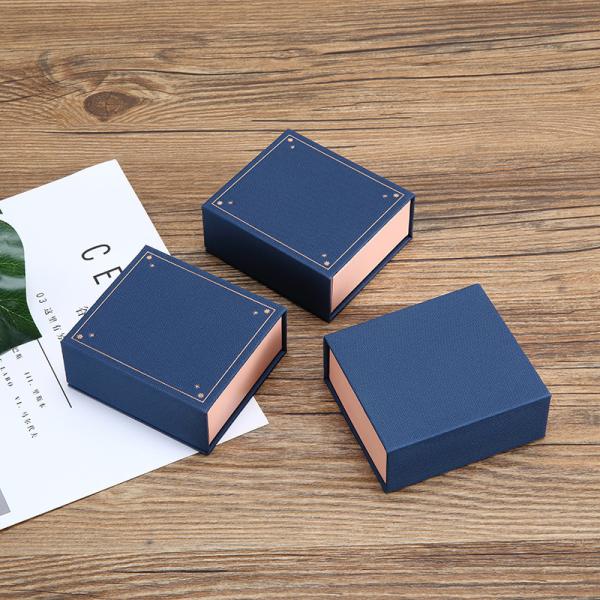 High End Flip Top Book Shaped Jewelry Box Hard Gift Case With Custom Logo