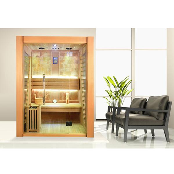 Home Indoor Steam Room Sauna Wooden Ozone Steam Sauna