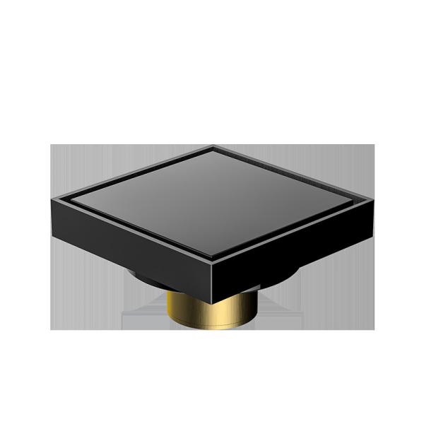Poland Home Use Chrome Plated Brass Floor Drain Embedded 200 L/Min Water Flow Rate