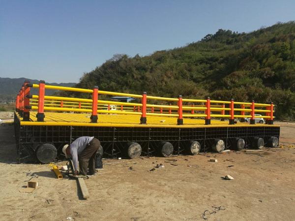 Square Plastic HDPE Fish Cage CE Certified Diameter 10m - 60m