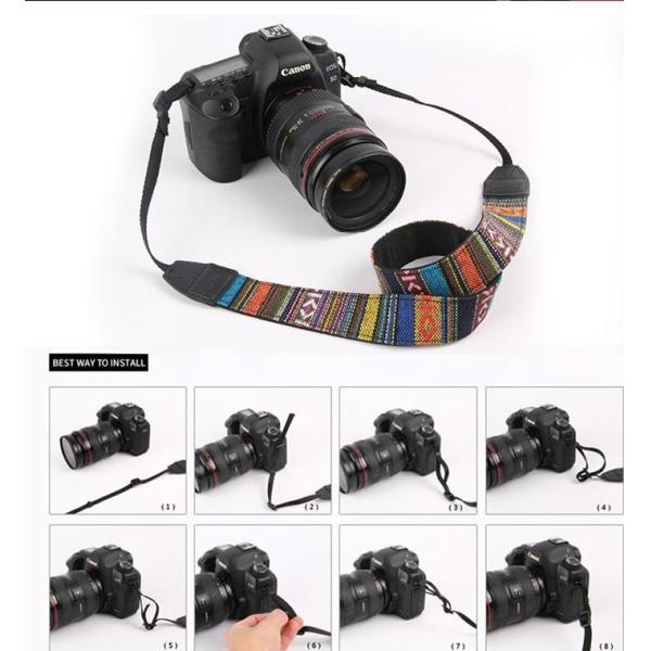 Gopro Sports Camera Accessories SLR DSLR Camera Neck Shoulder Strap Belt