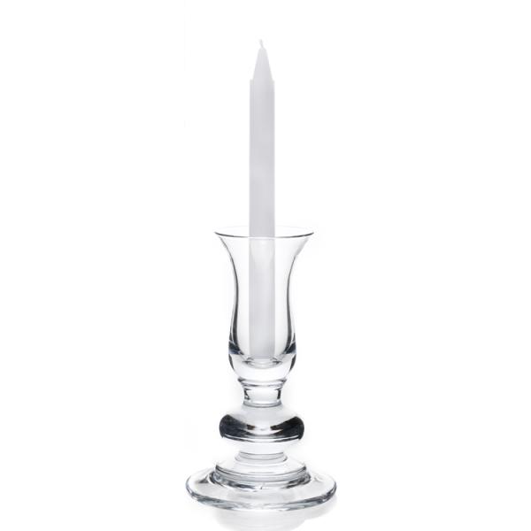 OEM / ODM Glass Pillar Candle Holders For Wedding Centerpieces