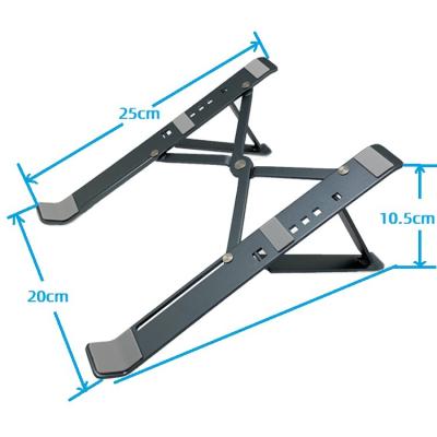 Fashion 220g 3.0mm Metal Laptop Stand / Anodizing Cooling Computer Stand