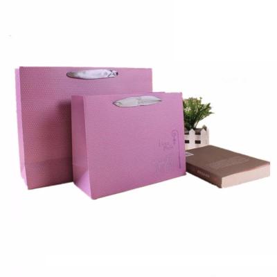 Eco Friendly Kraft Gift Printed Paper Bags with Handle Luxury Shopping