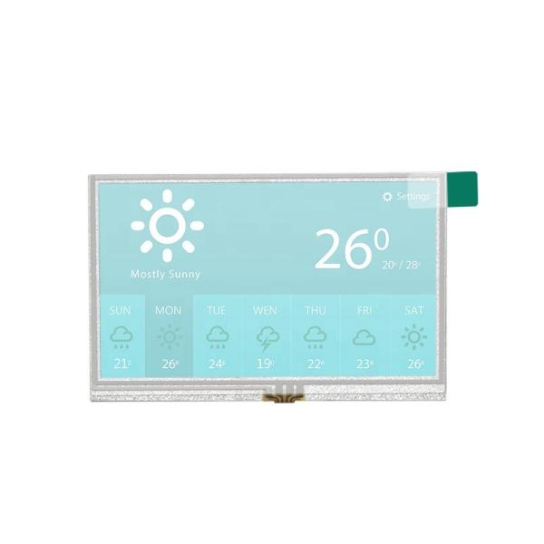 480x272 Tft Lcd Touch Screen Module 4.3inch With Resistive Touch