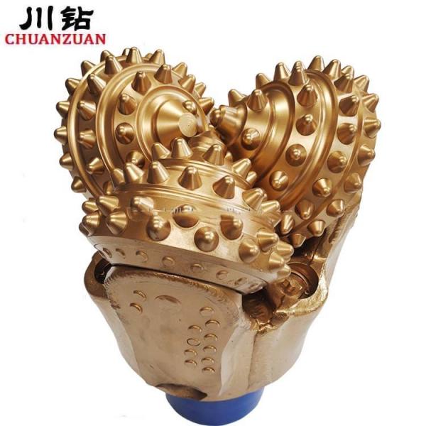 9 7/8 Inch IADC 627 Water Well TCI Tricone Rock Drill Bit For High Compressive Strength