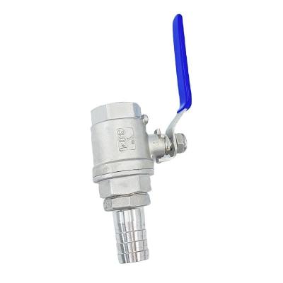ISO 9001 Standard Q11F-16/64P 2PC Stainless Steel Pagoda Pipe End Thread Ball Valve