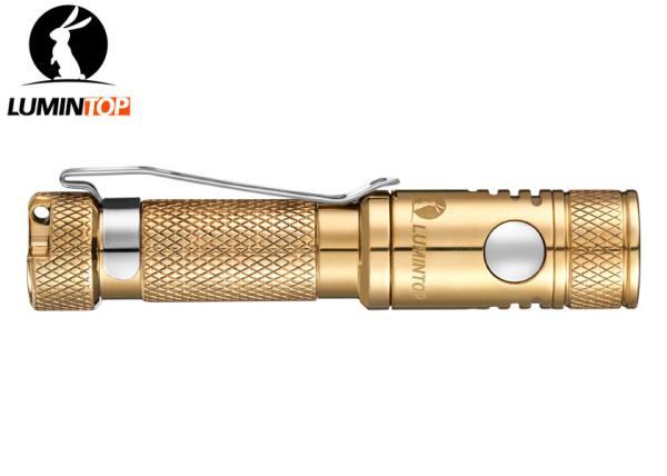 Creative Mini LED Flashlight Glowing Tritium Tube 34g Light Net Weight