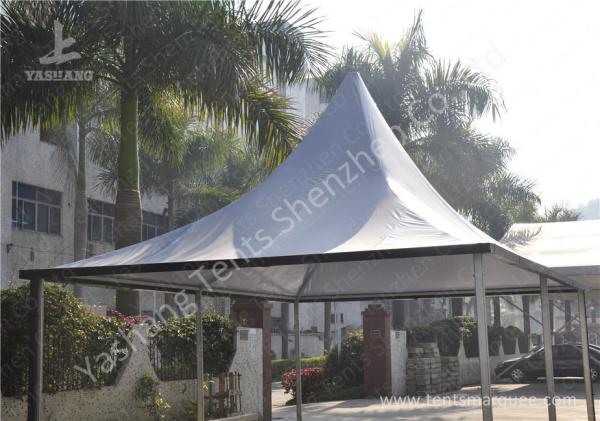 Outdoor No Wall Cover Pressed Aluminum Alloy Frame High Peak Tents
