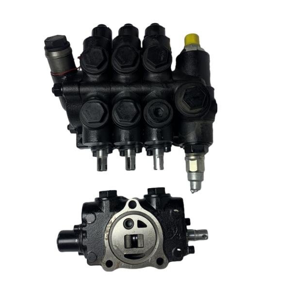 Black Steel Hydraulic Control Valve A20A7-30431 for CPC(D)10-35 Forklifts - Original Manufacturer Quality