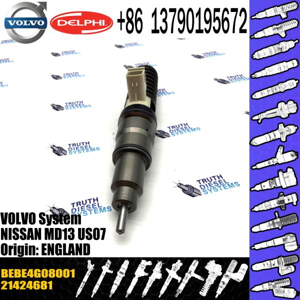 MD13 US07 Engine Diesel Injector 21424681 Unit Pump Injector Electronic Unit BEBE4G08001 For VOL TRUCK
