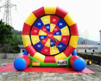 Impresión inflable de Digitial del tablero de dardo del fútbol del fútbol de los juegos de los deportes del multicolor