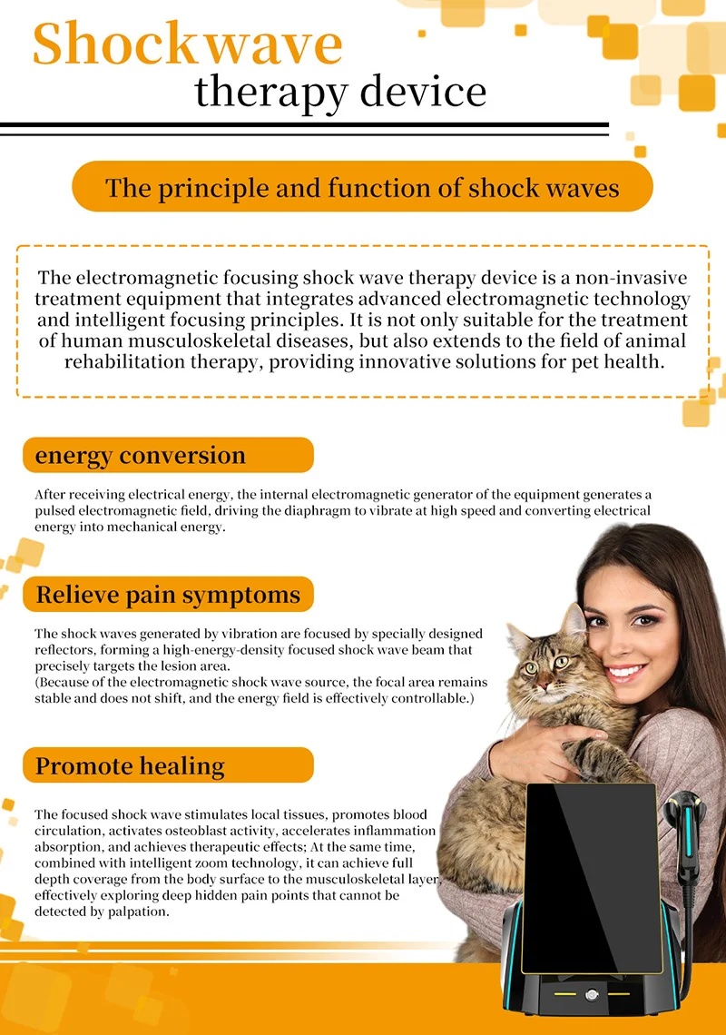 Electromagnetic Focused Shock wave Therapy Device for Musculoskeletal And ED Treatment