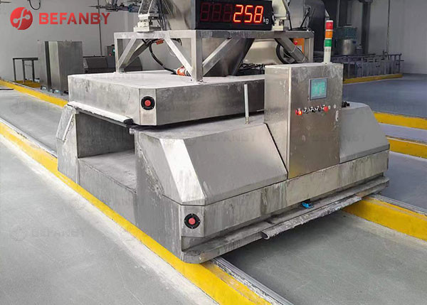 1-500 тележка переноса рельса тяжелой техники тонны с слышным предупреждающим прибором