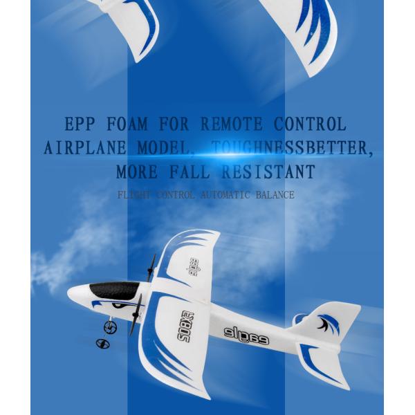 Design Fx802 Rc Eagle Glider Aircraft Automatic Balance Fighter Epp Anti-collision Foam 2.4g 2ch Flying Model Plane Toy