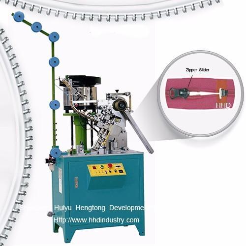 Auto Nylon Zipper Slider Mounting Machine