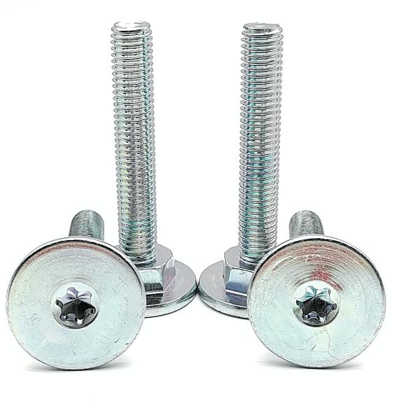 A4-70 Torx Coach Screws Marine Grade 316 Stainless Salt Water Resistant