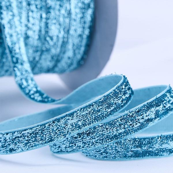 Stretch Velvet Present Wrapping Accessories 1 Inch Glitter Elastic Metallic Costume Decorations