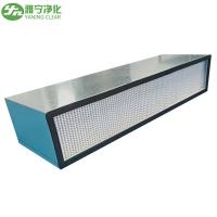 Le filtre à air de Cleanroom de 0,3 microns conçoivent le pli en fonction du client profond Hepa H13 H14 Ulpa U15