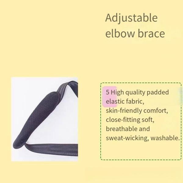 Lightweight Flat Noodles Adjustable Elbow Joint Fixation Brace for Effective Support