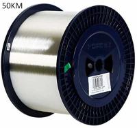 Cable de fribra óptica desnudo de la pérdida de doblez de la instalación invisible transparente de fibra óptica desnuda cero del radio G657B3 FTTH